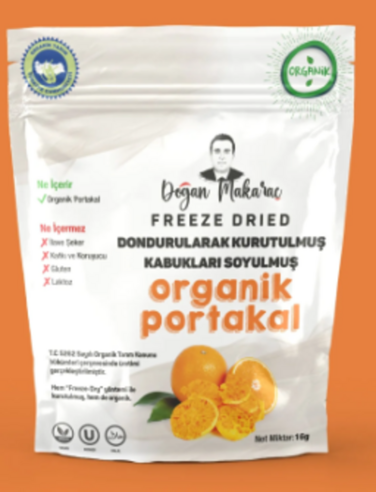 DOĞAN MAKARAÇ FREEZE DR. DOND.KUR. 16GR- PORTAKAL
